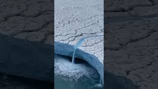 Melting iceberg nature youtubeshorts travel natureaesthetics [upl. by Gurias365]