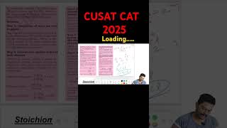 CUSAT CAT 2025 CLASS ONGOING [upl. by Remlap]