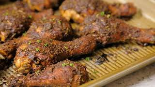 Easy Jamaican Jerk Chicken Recipe [upl. by Alrac858]