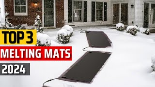 Top 3 Best Snow Melting Mats in 2024 ✅Banish Ice Age from your Doorstep ✅ [upl. by Saval]