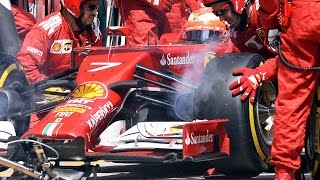 F1 Pit Stop Compilation  2000  2015 [upl. by Ledah]