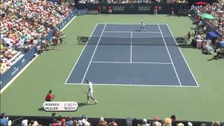 Roddick Clinches Atlanta Title Over Muller [upl. by Ayocal]