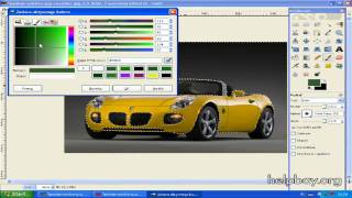 Jak zmienić kolor samochodu w programie Gimp 2 [upl. by Thun]