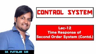 Lec 12 Time Response of Second Order System Contd [upl. by Enrev]