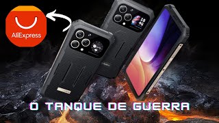 Recebi o celular TANQUE de GUERRA do AliExpress Blackview BL8000 5G e W50 em mãos [upl. by Einnoj586]