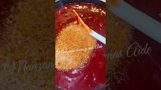 Como preparar chamoy sabor pulparindo [upl. by Aelyk]