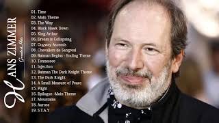 Hans Zimmer Greatest Hits  The Best Songs Of Hans Zimmer Full Allbum 2018 [upl. by Arikahs]