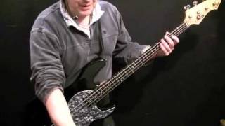 How To Play Bass Guitar to Get It On T Rex [upl. by Nais527]