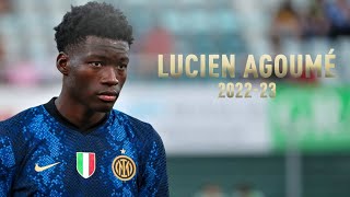 Lucien Agoumé  Highlights Passes amp Skills  202223  Inter amp ESTAC Troyes [upl. by Sherlock]