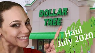 My Dollar Tree Haul  July 2020  BONUS ENDING [upl. by Adnilak]