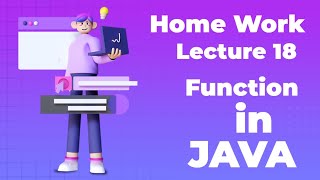 HM Lecture 18  Function in JAVA  Free Classes [upl. by Ralyks]