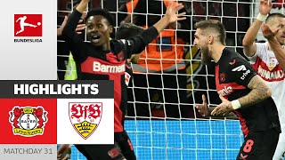 THEY DID IT AGAIN The Streak Continues  Bayer 04 Leverkusen  VfB Stuttgart 22  Highlights [upl. by Oijimer]