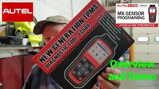 AUTEL MaxiTPMS TS508 Overview and Demo [upl. by Regnij]