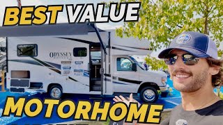 BEST VALUE RV in the United States 2025 Entegra Odyssey SE 22EF class C motorhome RV [upl. by Orvan]