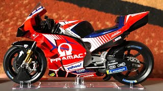 Unboxing Diecast MotoGP Ducati Jorge Martin 2021 118 Altaya  HD [upl. by Mortensen]