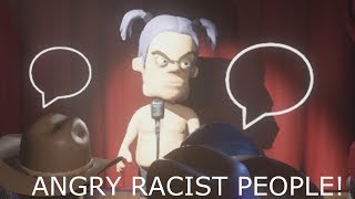 Comedy Night Funny Moments  Angry Racist People [upl. by Zoba]