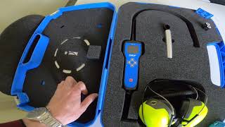 SKF TKSU 10 Ultrasonic Leak Detector unboxing [upl. by Anawt233]