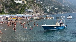 Positano Italy Beach🌊🏖️ [upl. by Onilegna683]