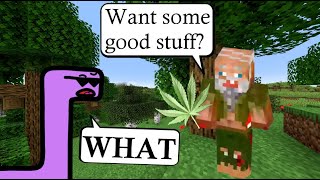 This Homeless Man Tried To Sell Us Drugs In Minecraft [upl. by Adaha]