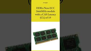 HMA81GS6CJR8NVK Hynix DDR42666MHz nonECC Unbuffered CL19 260Pin SoDimm Single Rank Memory Module [upl. by Thecla437]