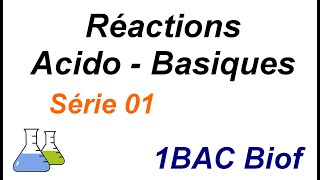 AcidoBasique Réaction Acide avec Eau  résumé  astuces  avec Prof Noureddine [upl. by Fruin892]