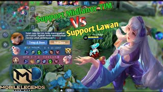 Kagura Support Midlaner TIM Vs Kagura Support Lawan mobilelegendsbangbang kagurasupport [upl. by Aldus]