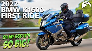 NEW 2022 BMW K1600 Review  GT GTL Bagger Grand America First Ride [upl. by Bellaude856]