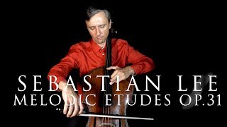 Sebastian Lee First Cello Etude from 40 Melodic and Progressive Etudes for Cello Op 31 Book 1 [upl. by Cohlette]