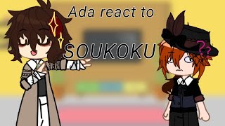 Ada react to Soukoku gone sus  REMAKE [upl. by Nesto439]