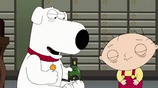 Brian and Stewie get locked in a bank vault  Best Moments 15MinHD1080p [upl. by Hoban]