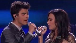 Joe Jonas and Demi Lovato KISSING JEMI MOMENTS 2010 [upl. by Yemrots764]