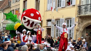 Carnaval dAuxonne 2024  Le Défilé 1ère Partie [upl. by Reichert]