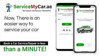 UAEs First and Largest Car Servicing Network Available on Both iOS amp Android [upl. by Caesar]