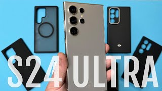 Die 4 Besten Hüllen  Galaxy S24 Ultra [upl. by Langley]