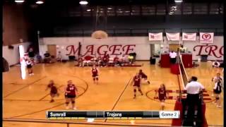 Magee vs Sumrall Varsity [upl. by Macdermot]