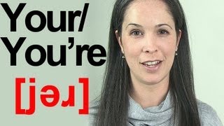 How to Pronounce the Word YOUR in a Sentence  American English Pronunciation [upl. by Kcid]