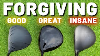 The MOST FORGIVING drivers in golf [upl. by Dnalyk]