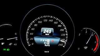 MercedesBenz C 350 CDI Acceleration 0  255 kmh [upl. by Eteragram]