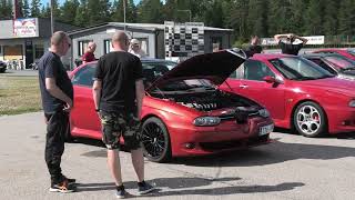 Alfa Romeo Trackday at Botniaring CARF Cuore Sportivo III 682023 [upl. by Anavlis36]