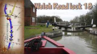 Thru Birmingham by canal D1 StocktonWarwick Time Lapse [upl. by Ahsot]