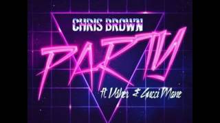 Chris Brown  Party feat Usher amp Gucci Mane  Lyrics [upl. by Yaluz]