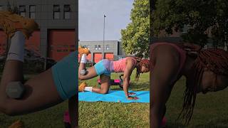 GLUTE WORKOUT WITH DUMBBELL [upl. by Elliven]