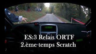 Caméra embarquée Rallye de lEpine Avant Pays Savoyard 2022Relais ORTF [upl. by Graaf]