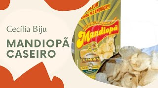 Como fazer Mandiopã ou Fritopan  Culinarista Cecília Biju  Programa Note e Anote Faça e Venda [upl. by Onibag]