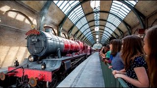 Hogwarts Express Complete Experience Diagon Alley To Hogsmeade  Universal Orlando [upl. by Nebuer]