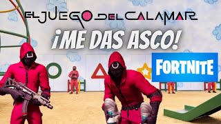 ¡ME DAS ASCO  GAMEPLAY FORTNITE JUEGO DEL CALAMAR [upl. by Marlene]