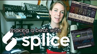 Making a beat with Splice Sounds amp Plugins [upl. by Ailemrac764]