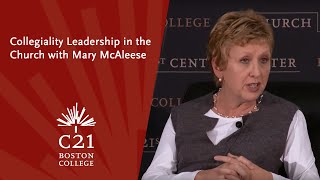 Collegiality Leadership in the Church with Mary McAleese [upl. by Gery]