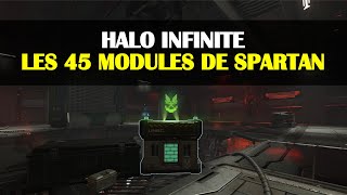 Halo Infinite  Les 45 modules de Spartan succès Fléau Mjolnir  Mjolnir Master [upl. by Acissaj]