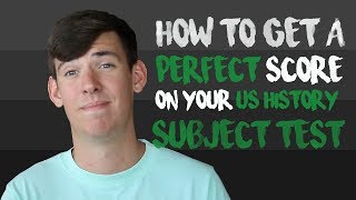 US HISTORY SUBJECT TEST HOW TO GET A PERFECT 800 [upl. by Airym]